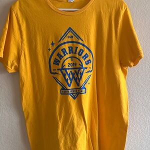 Golden State Warriors Yellow T-Shirt